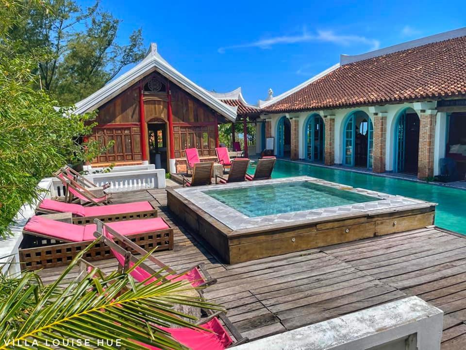 Villa Louise Hue Beach Boutique Hotel מראה חיצוני תמונה